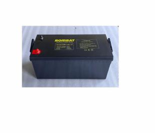 Baterie Litiu-Ion 25.6V 100Ah, model RBTL100-24, cu celule LiFePO4,in concordanță cu standardul UN38.3. Certificat CE și MSDS, conexiuni terminale de tip șurub; Tensiune: 25.6V; Capacitate nominala: 1