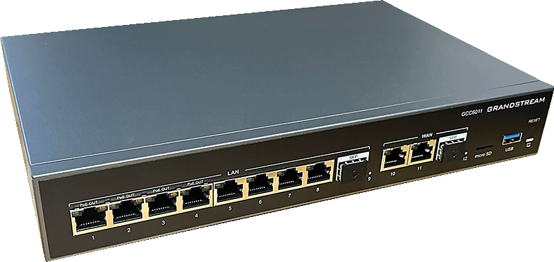 Grandstream CONVERGENCE SYS 2x2.5SFP 5GB GCC6011