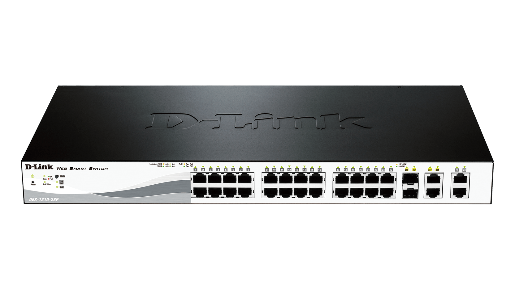 Switch 24*ET 2GBIT 2SFP D-LINK DES-1210-28P