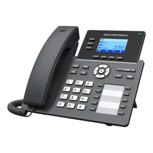 GRP2604P Grandstream telefon IP 3 linii 2 porturi Gigabit PoE