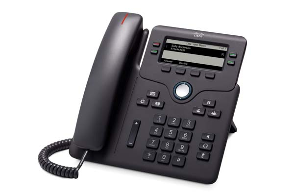 Cisco 6851 Phone for MPP, Grey