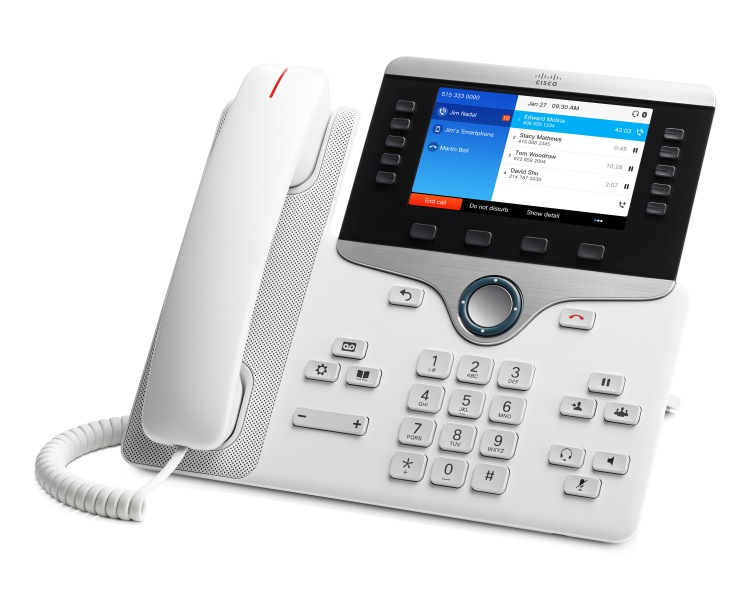 CISCO IP PHONE 8851 WHITE/IN