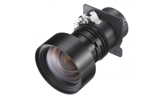 Standard Lens for theVPL-FHZ90, FHZ91, FHZ101, FHZ120 & FHZ131 (1:30:1 to 1:96:1), Vertical Shift +/- 99%. Horizontal Shift +/- 51%