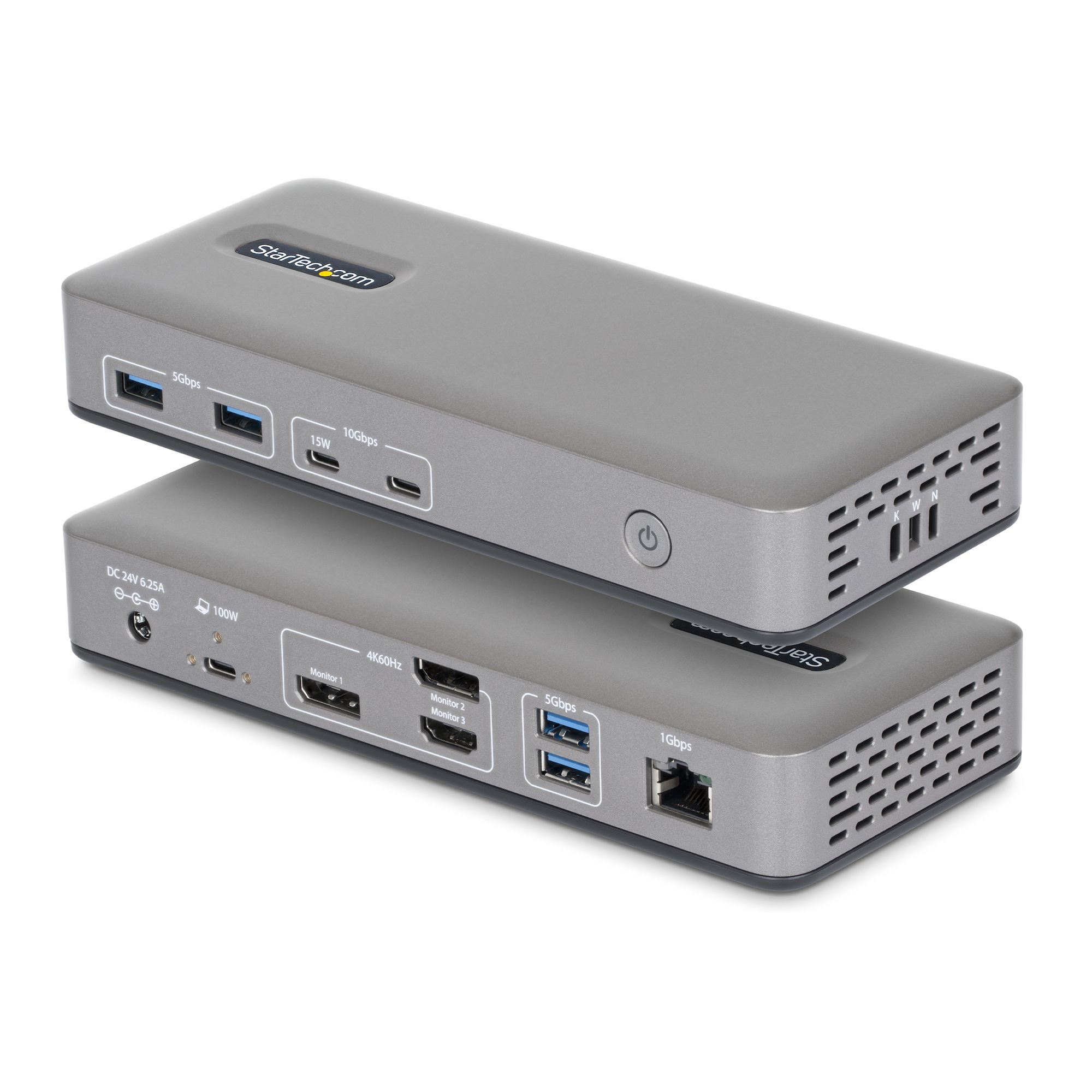3X MONITOR USB-C DOCK 100W PD/TRIPLE-MONITOR DP/HDMI 4K60