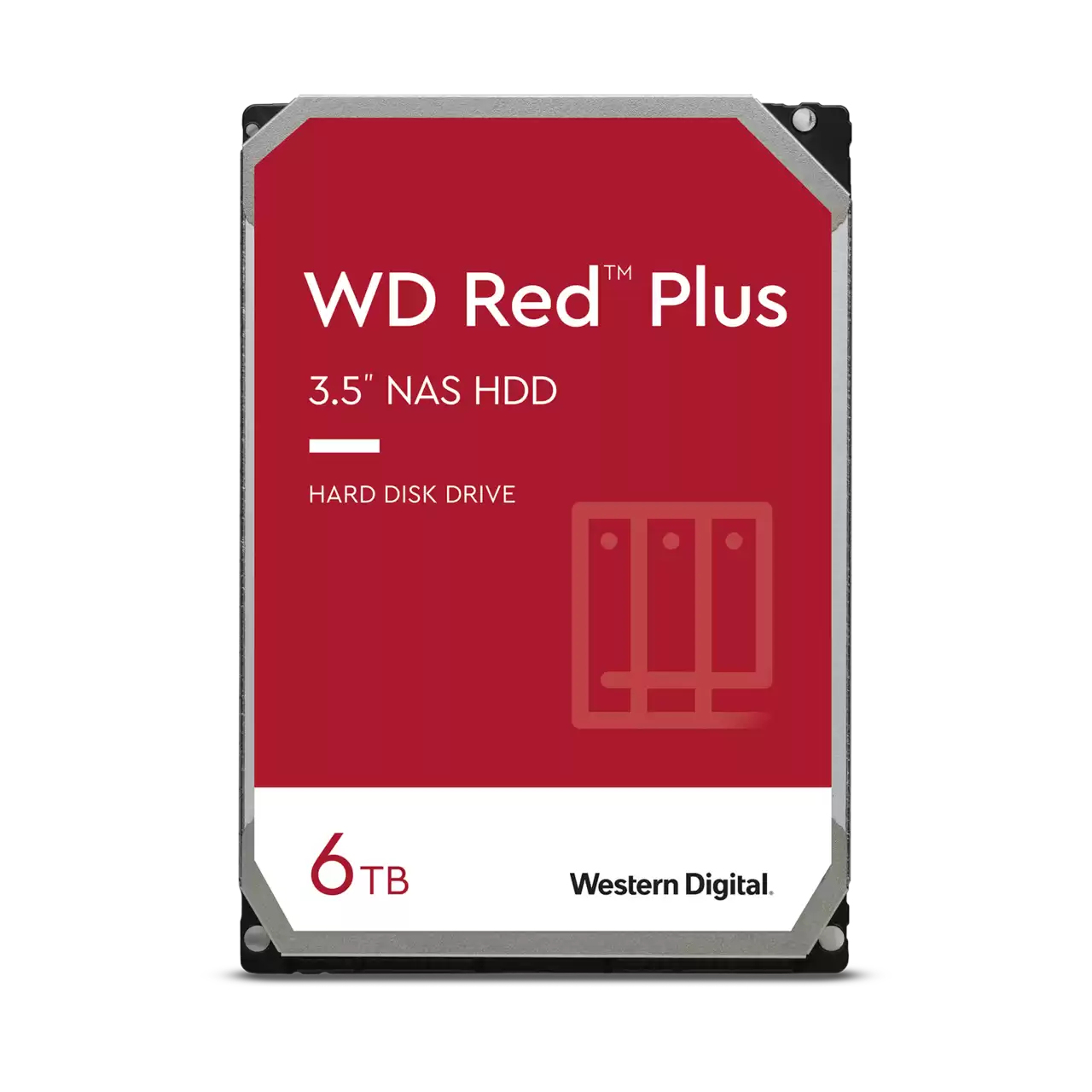 6TB RED PLUS 256MB CMR 3.5IN/3.5IN SATA 6GB/S 5400RPM.