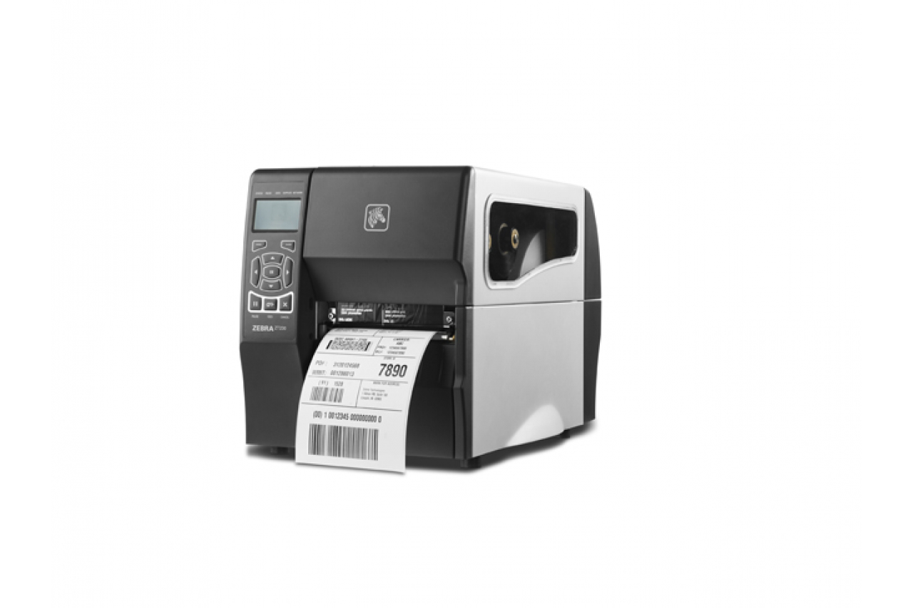 DT Printer ZT230; 300 dpi, Euro and UK cord, Serial, USB, Int 10/100, Cutter with Catch Tray