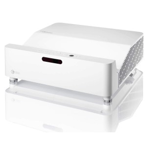 Videoproiector Ultra Short Throw Smart Laser OPTOMA ZH430UST, FULL HD 1920 x 1080, 4000 lumeni, contrast 300000:1