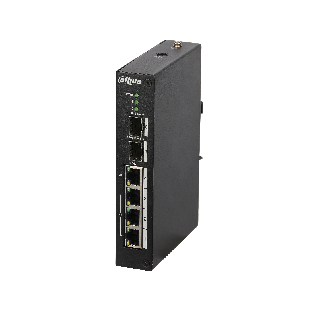 Switch 4p PoE +2FO 96 W Dahua PFS4206-4P-96