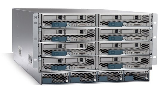 UCS 5108 Blade Server AC2 Chassis/0 PSU/8 fans/0 FEX