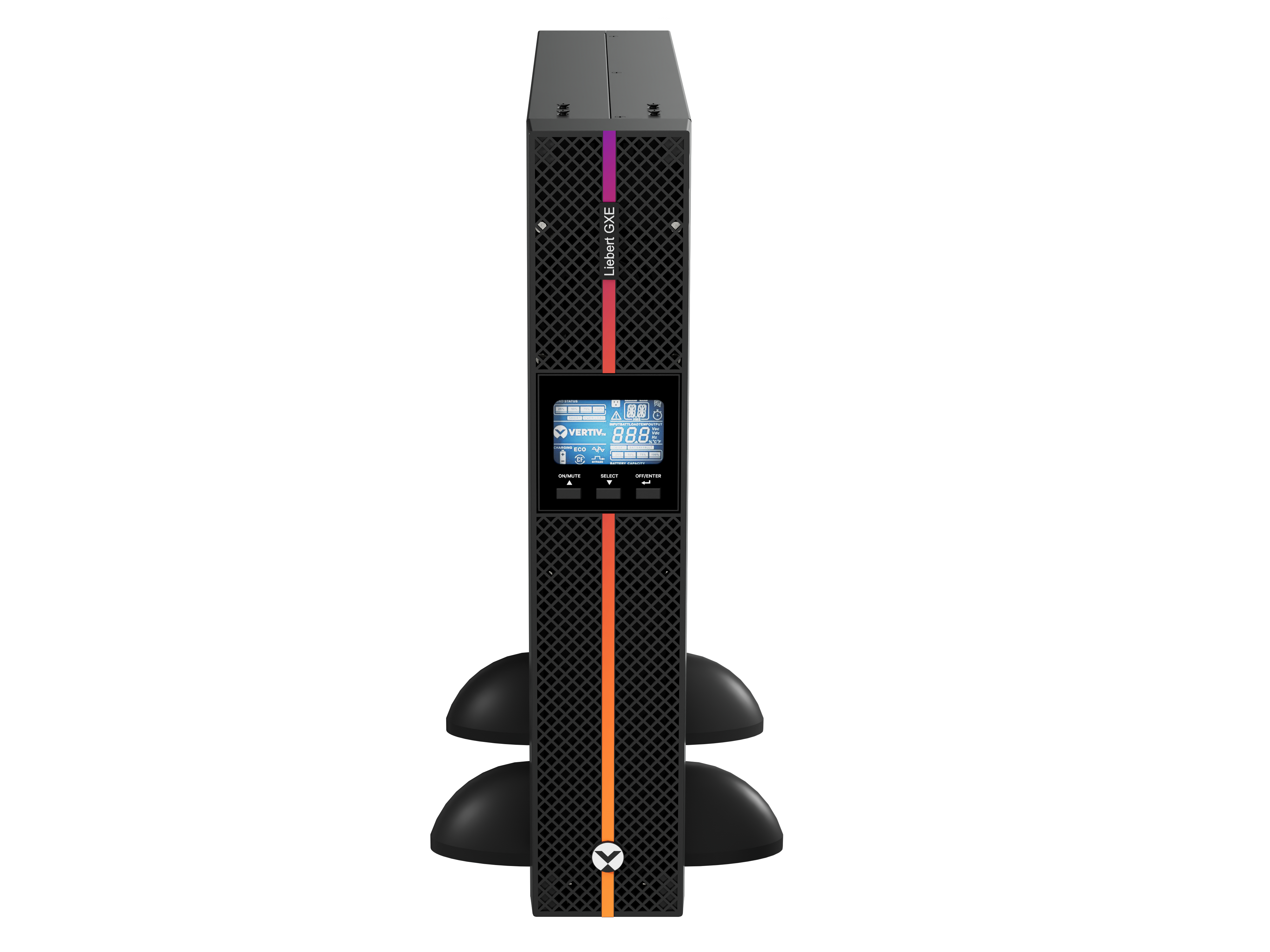 Liebert GXE UPS 1kVA 1ph UPS 230V Rack/Tower W/Batteries, C14 input/C13 x 8 output, 2-year warranty with railkit