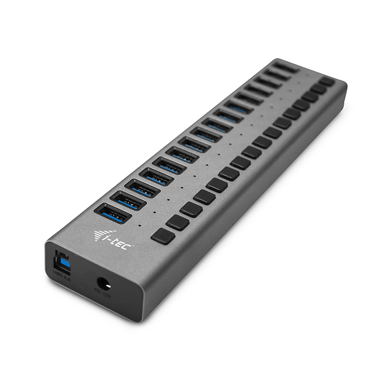 I-TEC USB 3.0 HUB 16 PORT 90 W/.