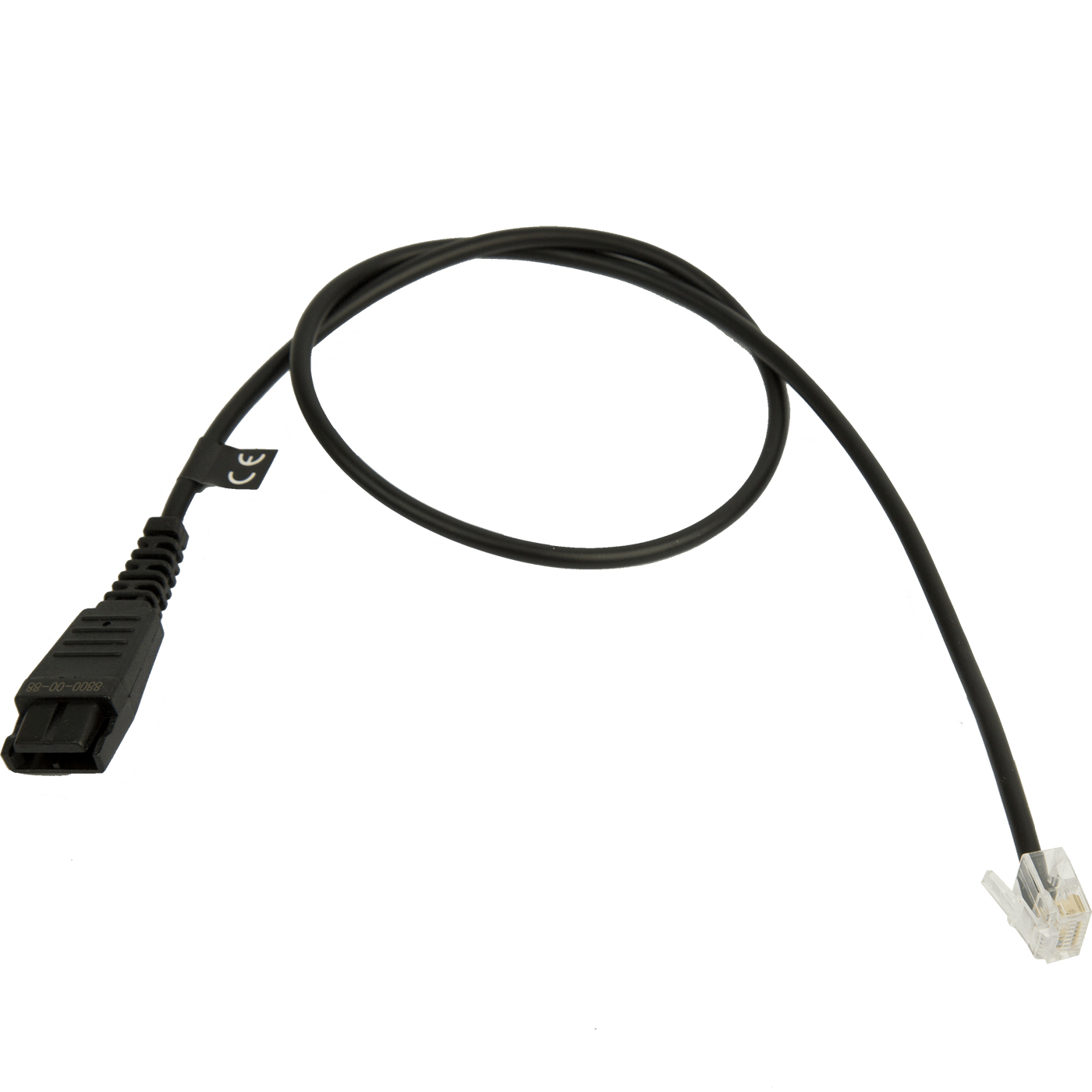 CABLE W/ QD TO RJ45 PLUG 8PIN/F/ AGFEO ST 40