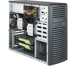 MTW BARE 2XPHI C621 4X3.5FIX/1200W 2TB SATA3 2XGBE 4PCIE