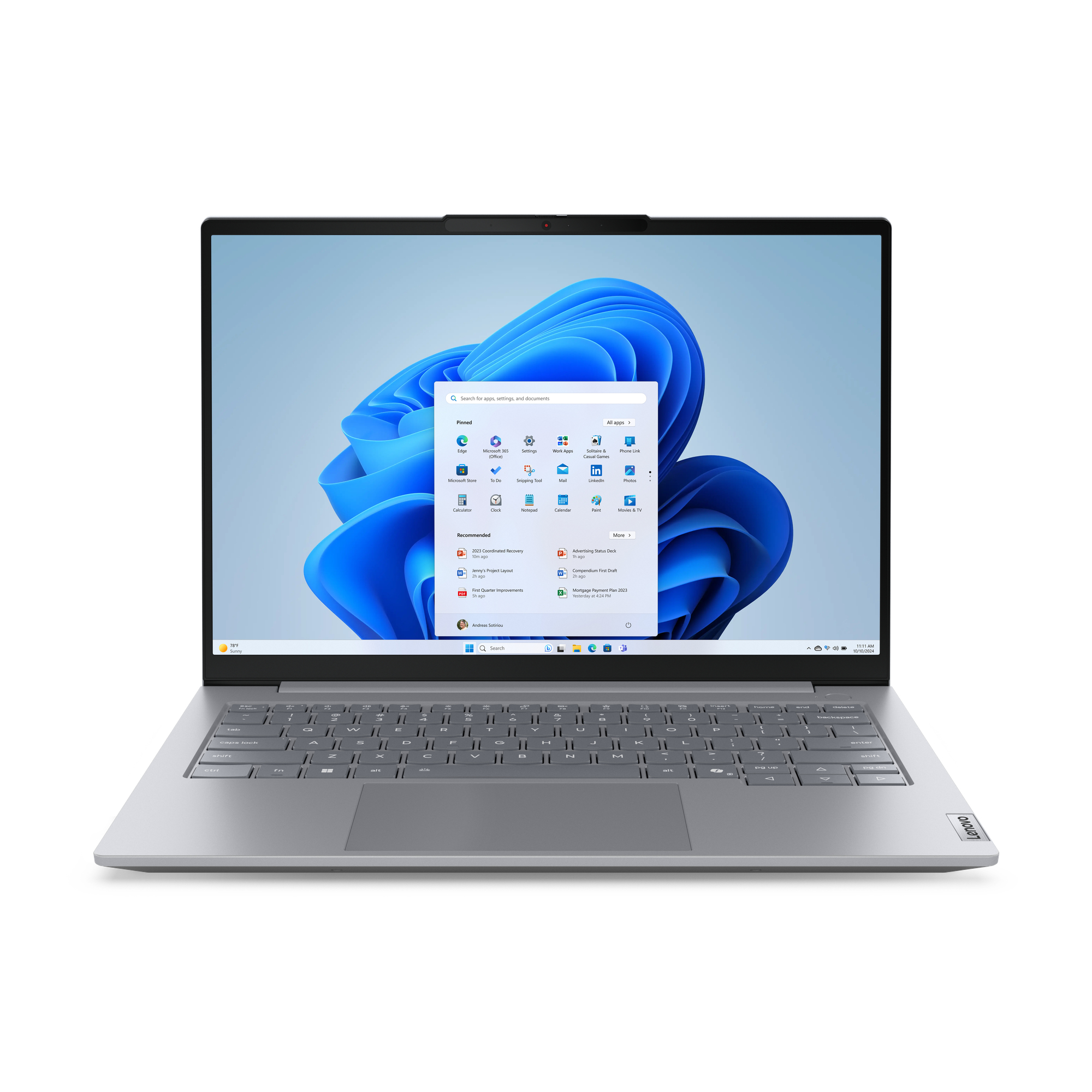 Laptop  ThinkBook 14 G8 IAL CORE ULT9 185H 2.3G 16C 22T 16GB 512GB 14 WUXGA AG 300N NOOS 3CELL 45WH INTERNAL 3Y Courier/Carry-in