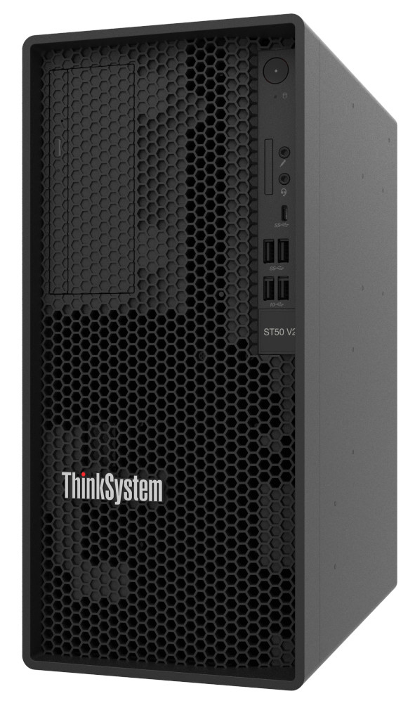 ST50 V2 Xeon E-2324G 4C 3.1GHz,SW RAID,2x1TB SATA,1x16GB,500W,No DVD,3 year