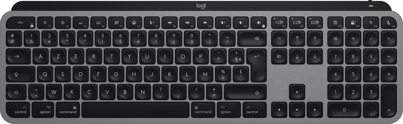 MX KEYS S FOR MAC/SPACE GREY - FRA - EMEA 28-935
