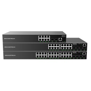 GWN7802P Grandstream switch Layer 2, cu management 16 porturi Gigabit cu PoE 4 porturi SFP 