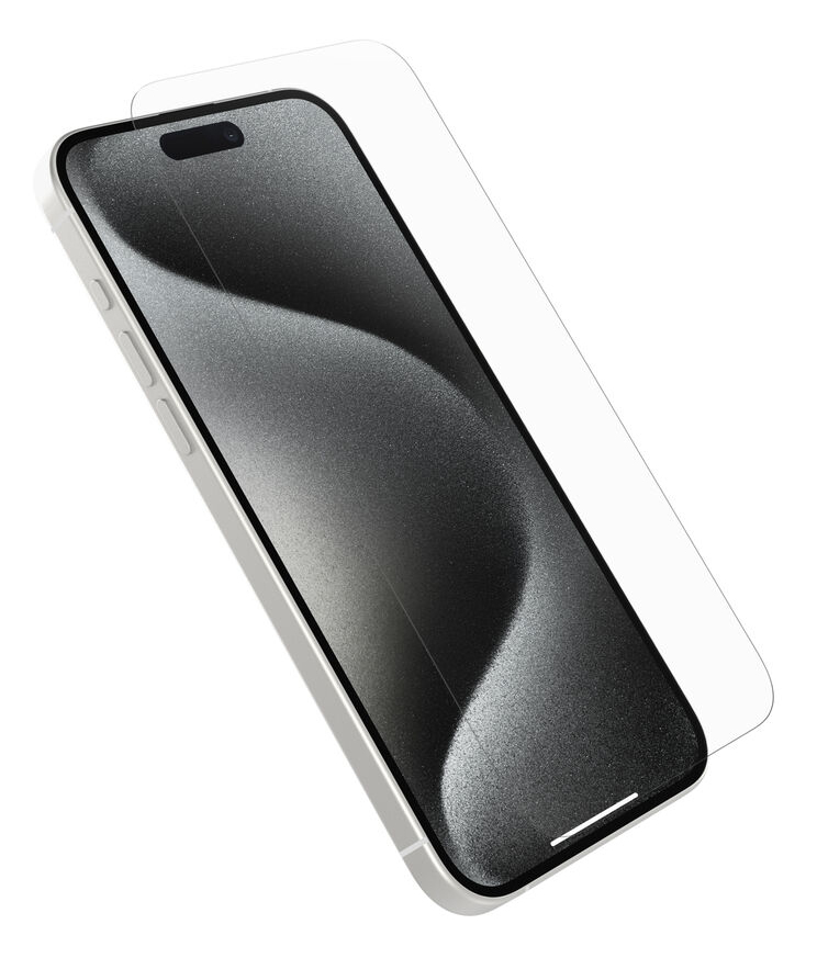 OB PREMIUM GLASS ANTIMICROBIAL/APPLE IPHONE 15 PRO MAX -CLEAR